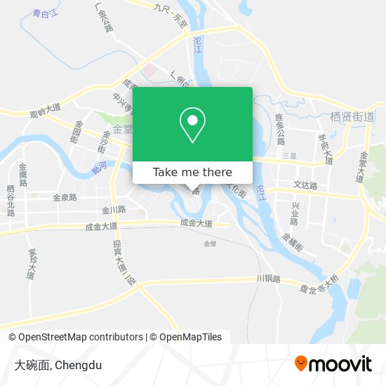 大碗面 map