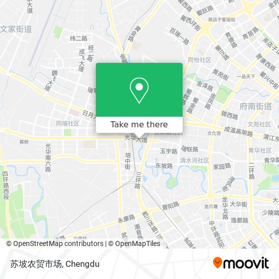 苏坡农贸市场 map