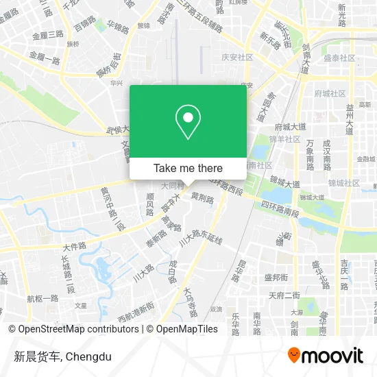 新晨货车 map