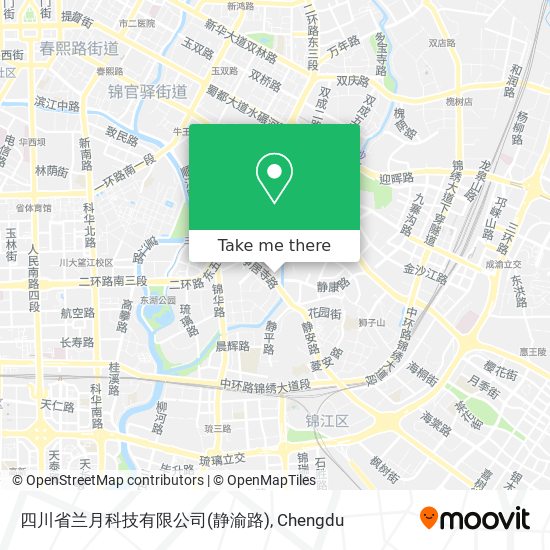 四川省兰月科技有限公司(静渝路) map