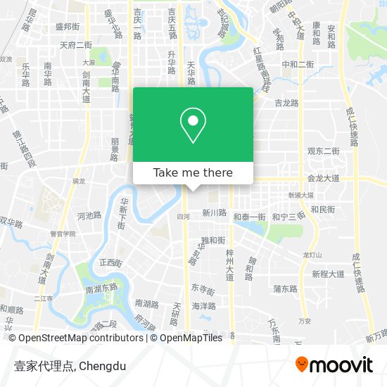 壹家代理点 map