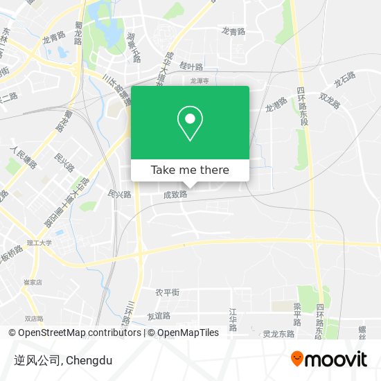 逆风公司 map