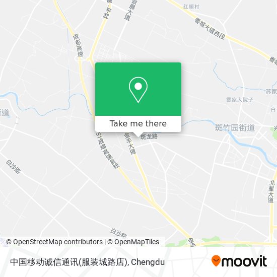 中国移动诚信通讯(服装城路店) map