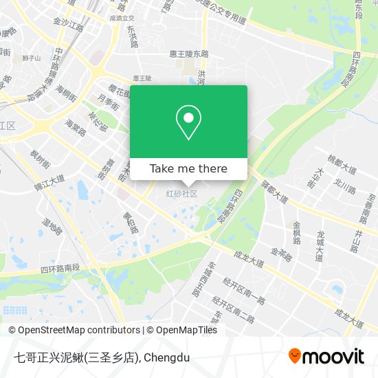 七哥正兴泥鳅(三圣乡店) map