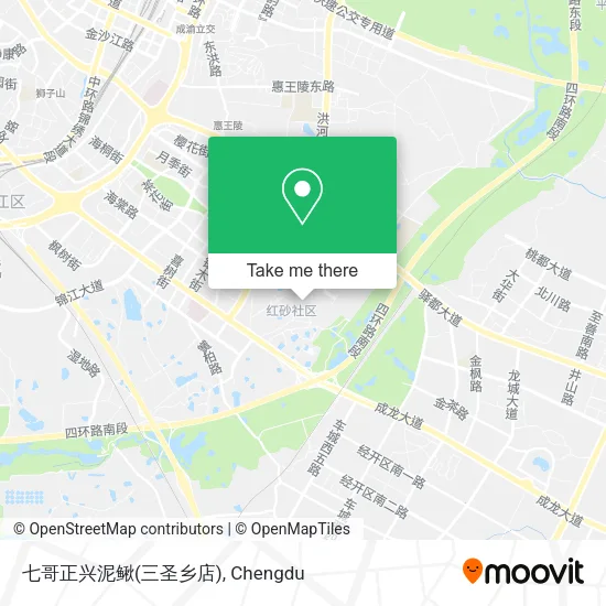 七哥正兴泥鳅(三圣乡店) map