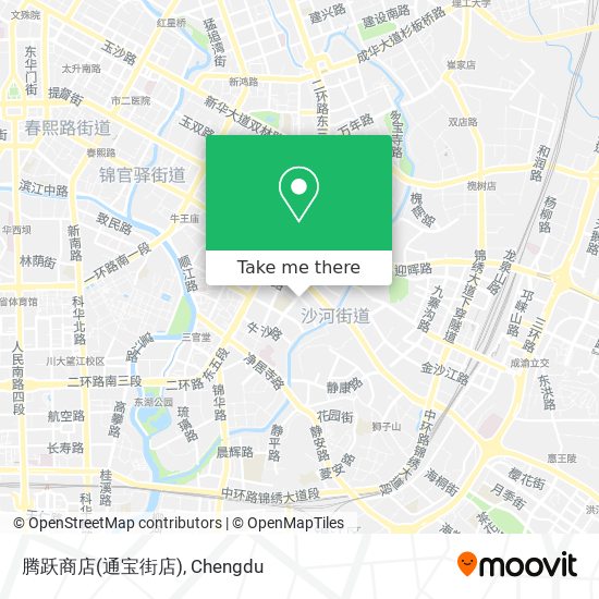 腾跃商店(通宝街店) map