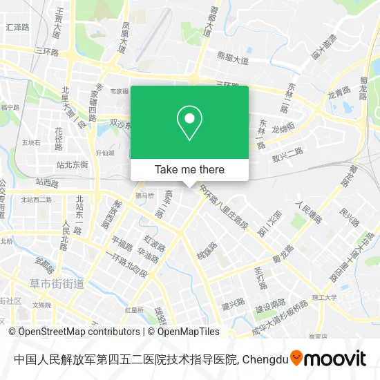 中国人民解放军第四五二医院技术指导医院 map