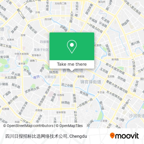 四川日报招标比选网络技术公司 map