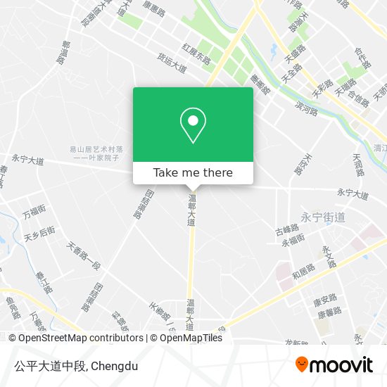 公平大道中段 map