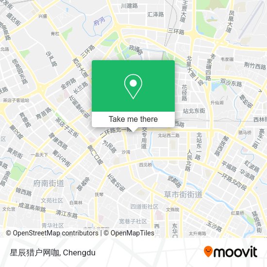 星辰猎户网咖 map