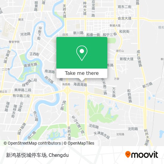 新鸿基悦城停车场 map