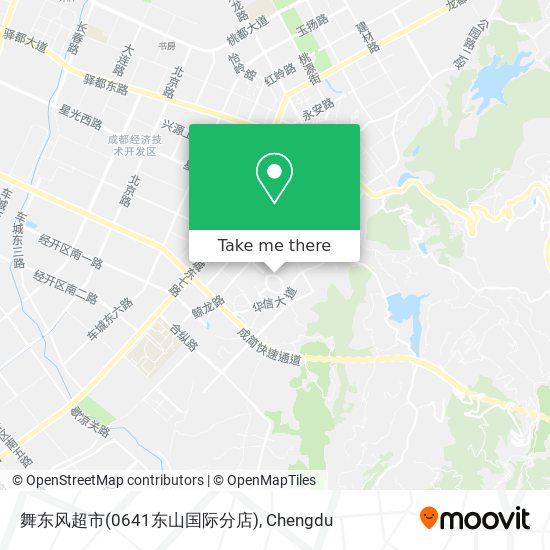 舞东风超市(0641东山国际分店) map