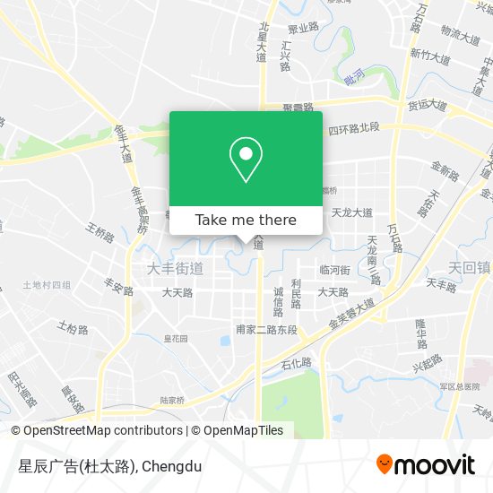 星辰广告(杜太路) map