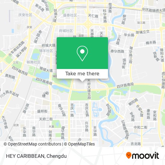 HEY CARIBBEAN map