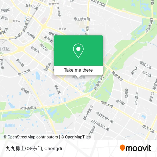 九九勇士CS-东门 map