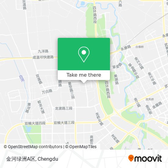金河绿洲A区 map