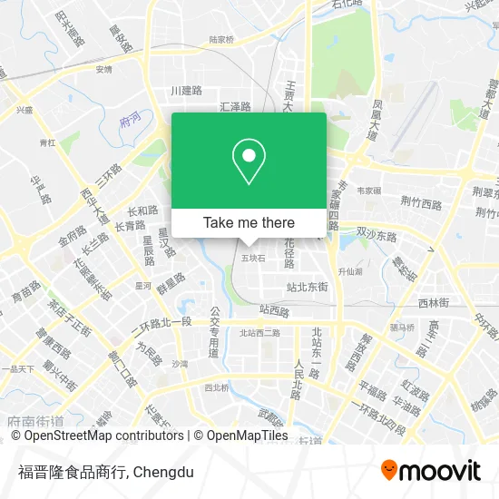 福晋隆食品商行 map