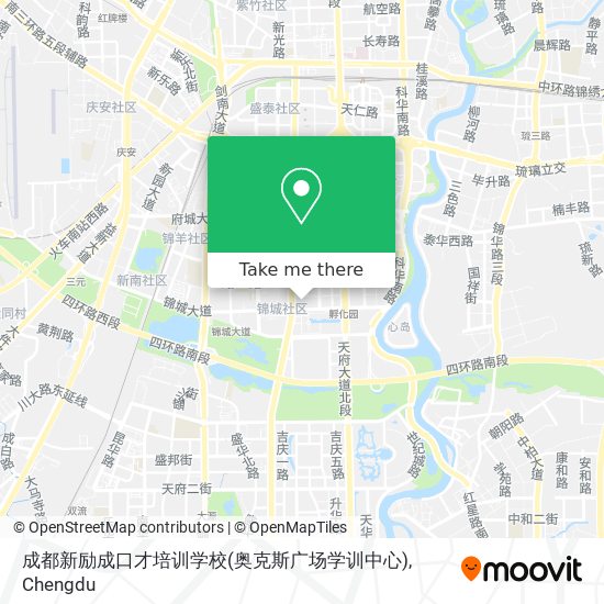 成都新励成口才培训学校(奥克斯广场学训中心) map