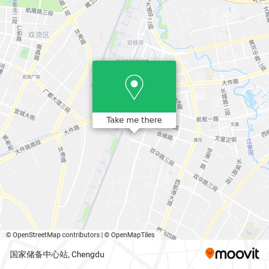 国家储备中心站 map