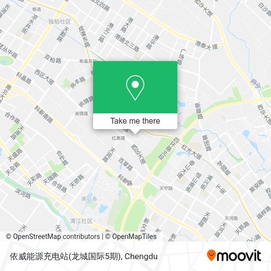 依威能源充电站(龙城国际5期) map