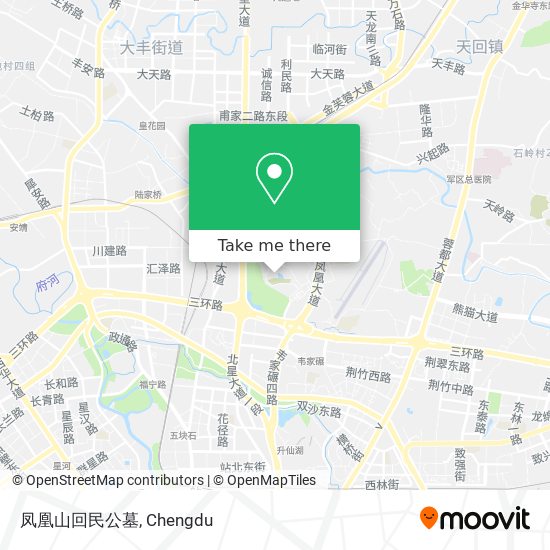凤凰山回民公墓 map