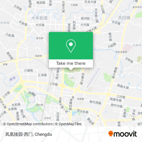 凤凰陵园-西门 map