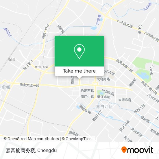 嘉富榆商务楼 map