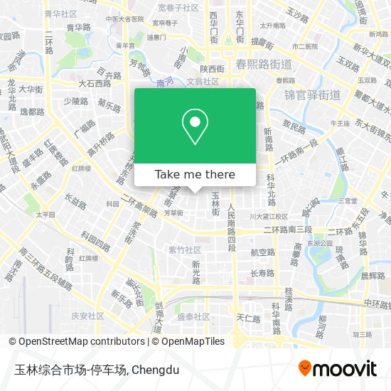 玉林综合市场-停车场 map