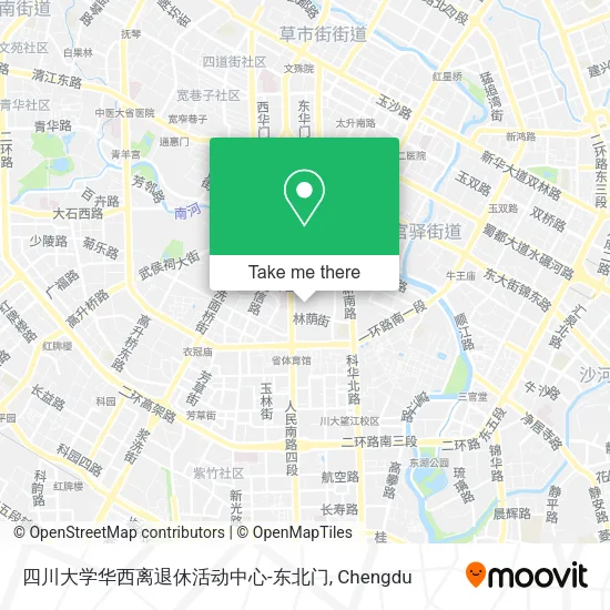 四川大学华西离退休活动中心-东北门 map