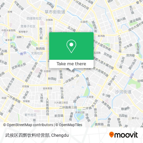 武侯区四辉饮料经营部 map