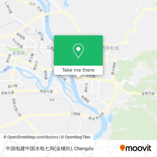 中国电建中国水电七局(金橘街) map