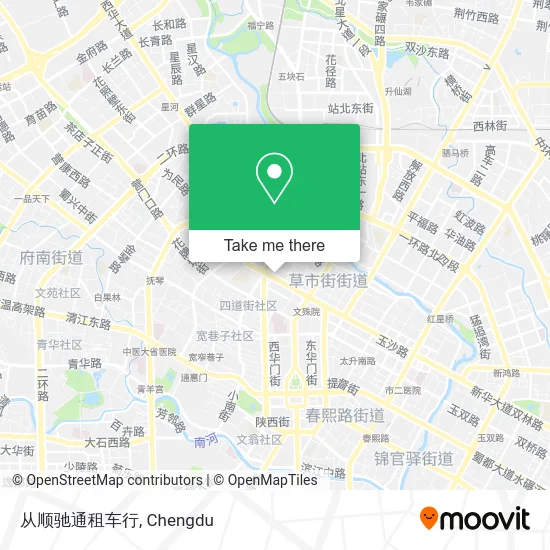 从顺驰通租车行 map