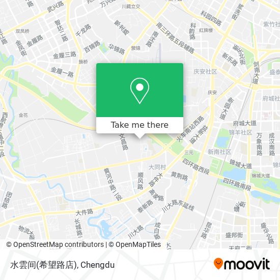 水雲间(希望路店) map