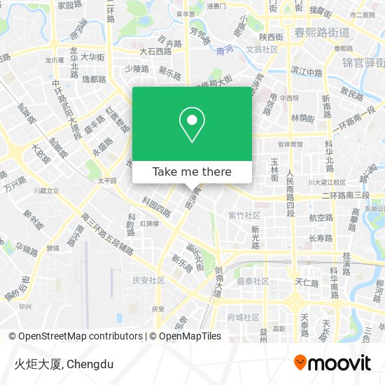 火炬大厦 map