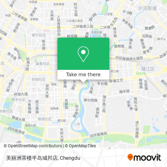 美丽洲茶楼半岛城邦店 map