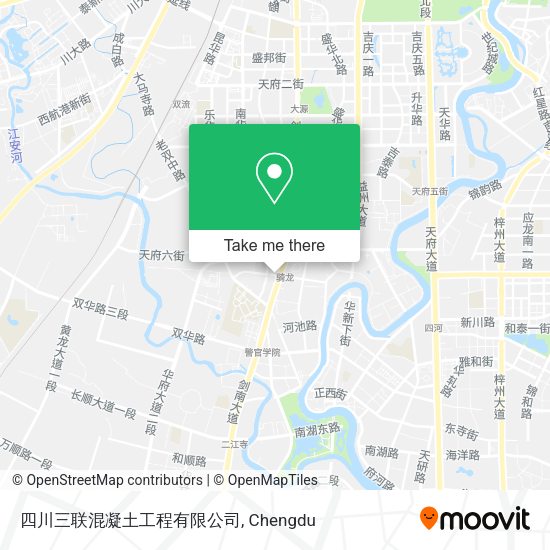 四川三联混凝土工程有限公司 map