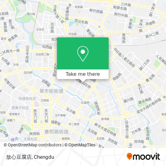 放心豆腐店 map