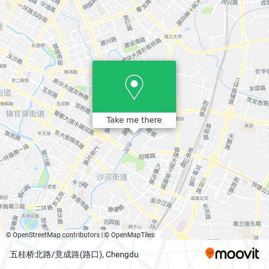 五桂桥北路/竟成路(路口) map