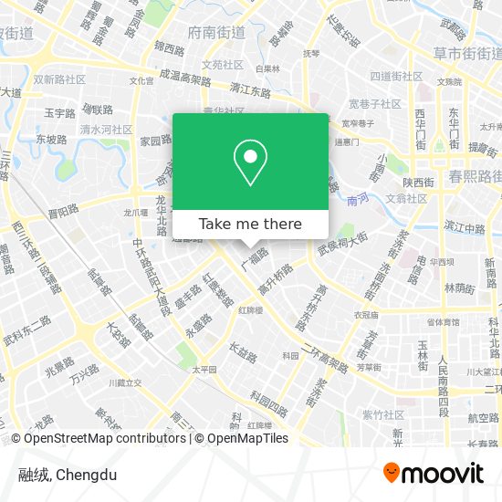 融绒 map