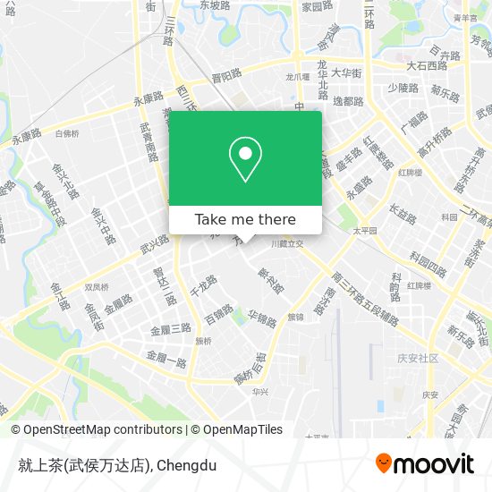 就上茶(武侯万达店) map