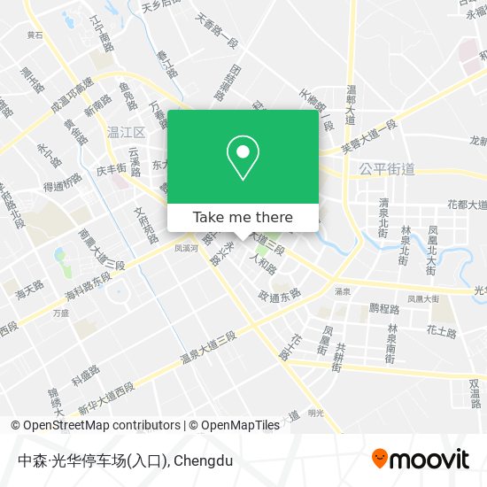 中森·光华停车场(入口) map