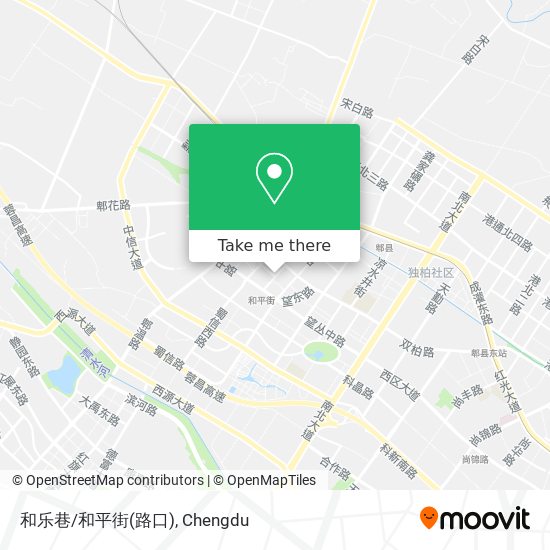 和乐巷/和平街(路口) map