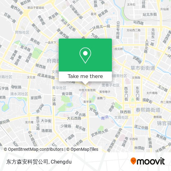 东方森安科贸公司 map