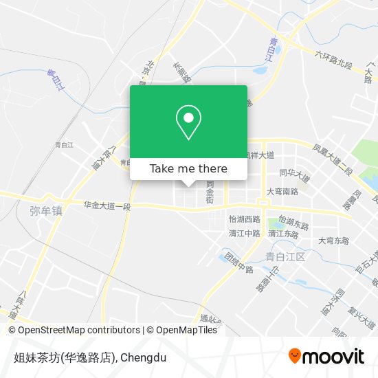 姐妹茶坊(华逸路店) map