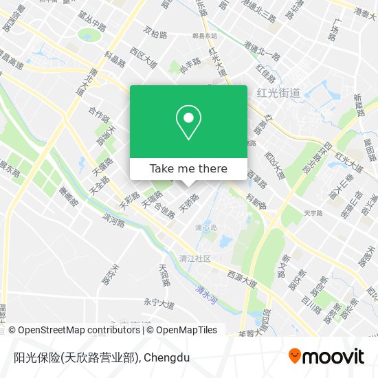 阳光保险(天欣路营业部) map
