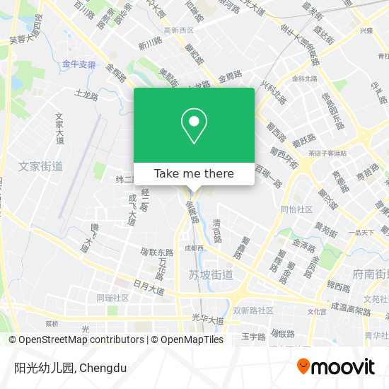 阳光幼儿园 map