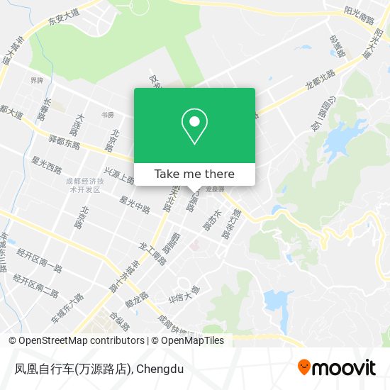 凤凰自行车(万源路店) map