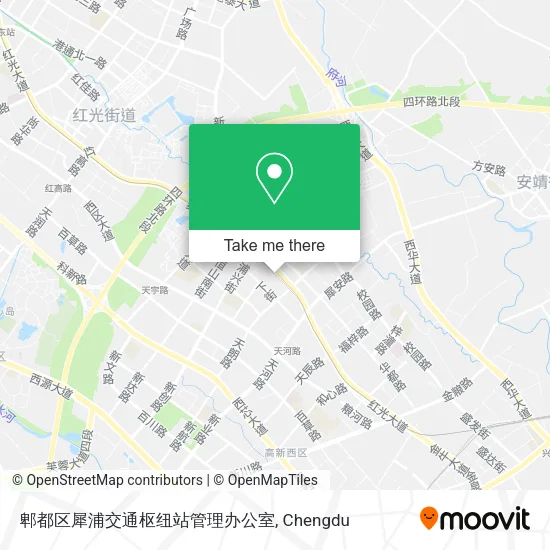 郫都区犀浦交通枢纽站管理办公室 map
