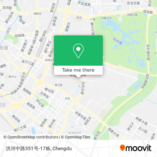 洪河中路351号-17栋 map