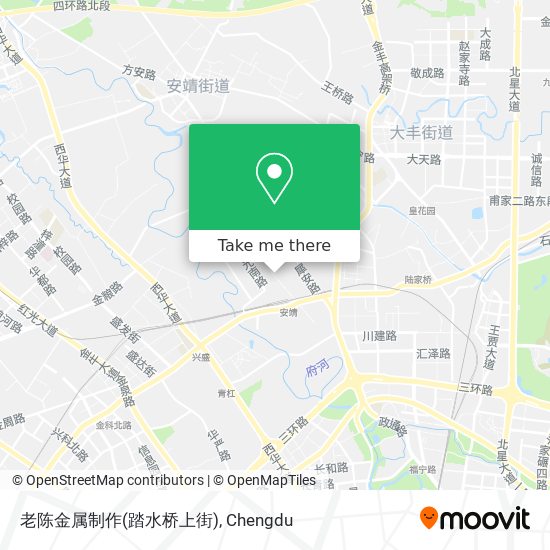 老陈金属制作(踏水桥上街) map